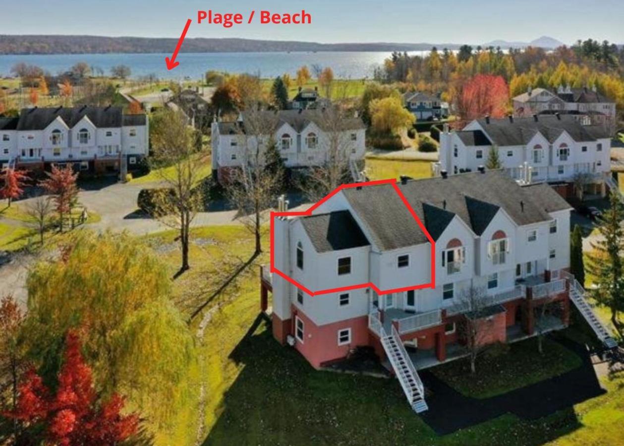 Chaleureux Condo A Magog Exterior photo